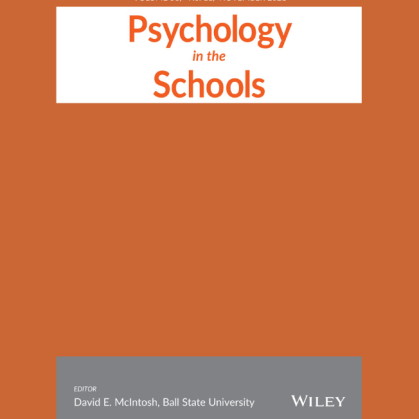 Psychology in the Schools 