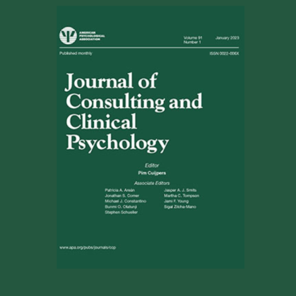 Journal of Consulting & Clinical Psychology