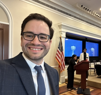 Dr. Cadenas at the White House