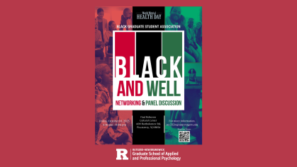 Black and Well flyer