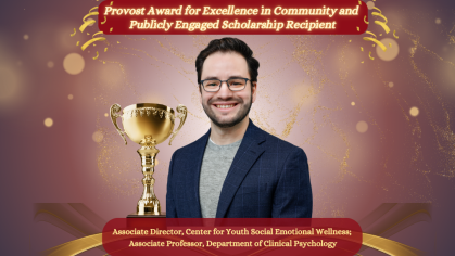 Dr. German Cadenas Provost Award