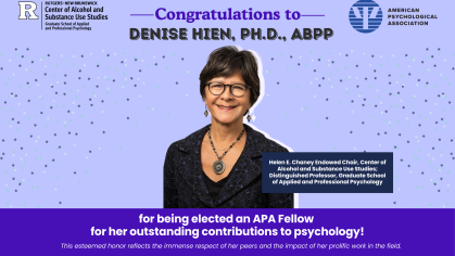 Dr. Denise Hien APA Fellow
