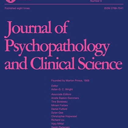 Journal of Psychopathology and Clinical Science