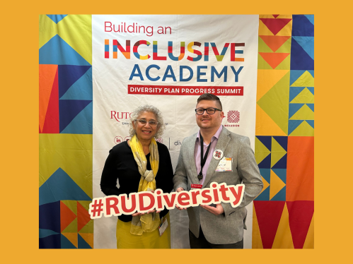 dean and assistant dean for RUDiversity photo