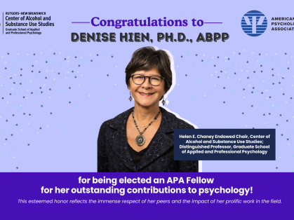 Dr. Denise Hien APA Fellow