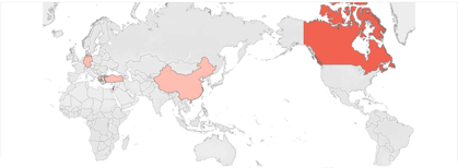 GSAPP alumni - int'l heat map 8-8-2023