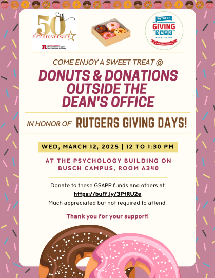 Donuts & Donations Flyer 2025