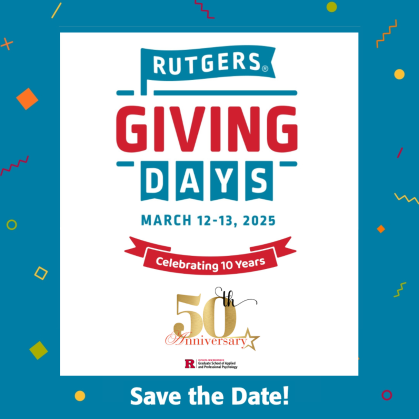 GSAPP Rutgers Giving Day 2025