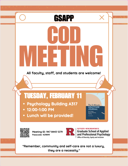 COD Meeting 2/11/25