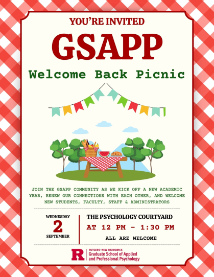 GSAPP Welcome Back Picnic