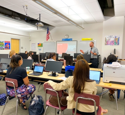 Chris-Teaching-East-Brunswick-School-District