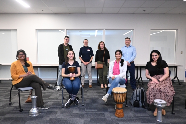 Community in Rhythm University Drum Circle 103