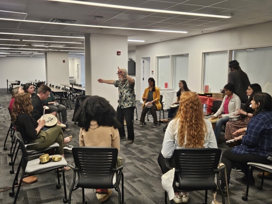 Community in Rhythm University Drum Circle 108